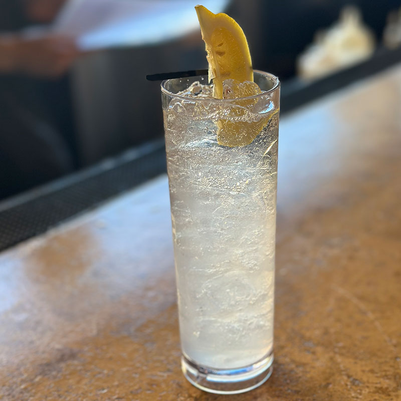 Refreshing cocktail from Baxter's Arcade in Canonsburg, PA