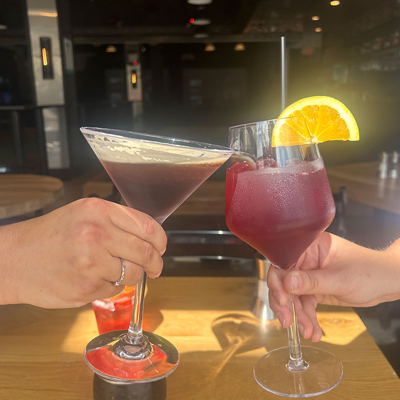 Refreshing cocktail from Baxter's Arcade in Canonsburg, PA